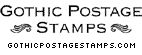 gothic postage stamps